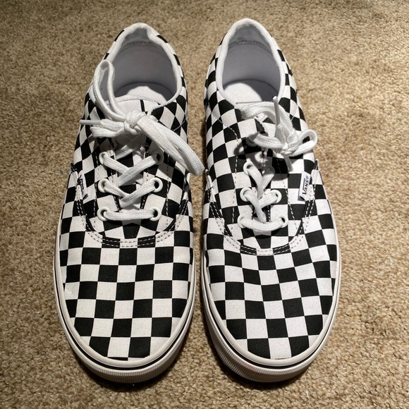 checkered sneakers womens